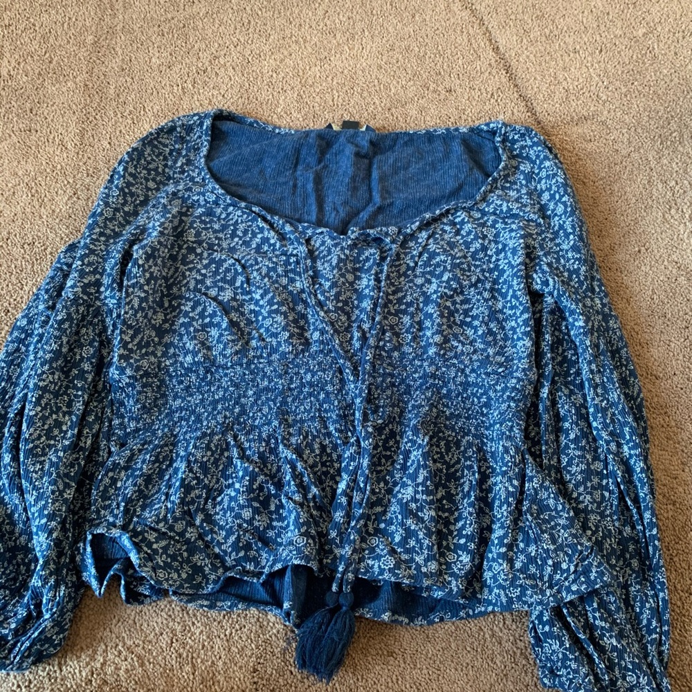 long sleeve blouse